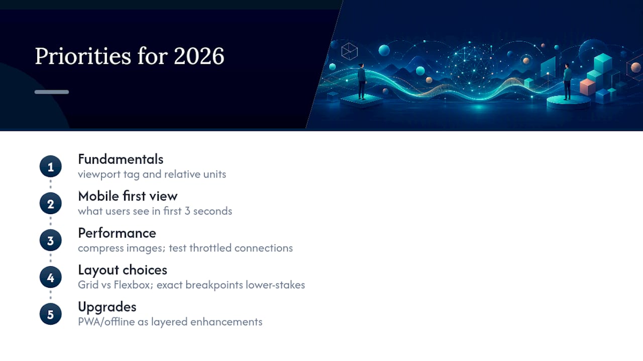 Is Responsive Design Still the Right Default in 2026? — overview diagram