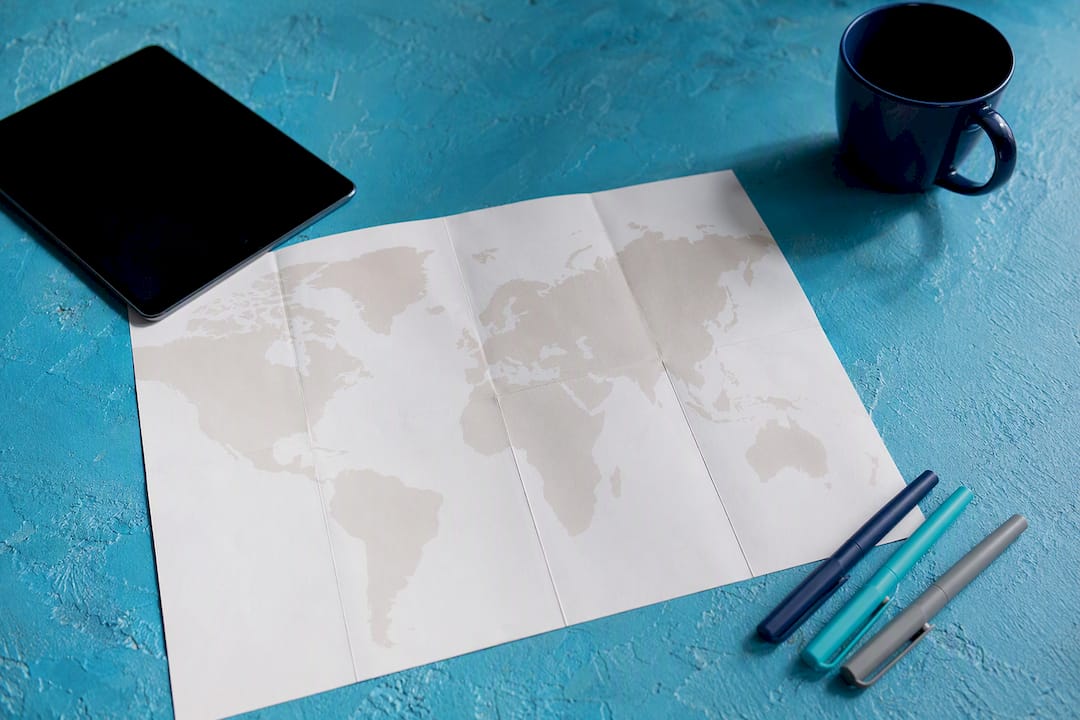 Marketing tools symbolizing cultural adaptation